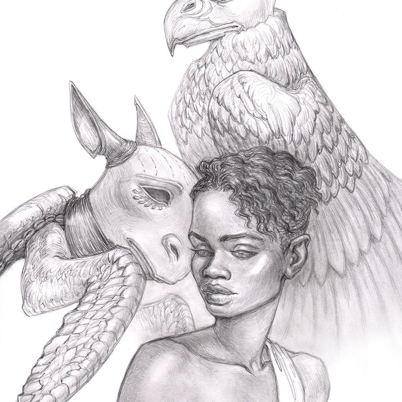 Mia Araujo - "The Mock Turtle and The Gryphon" - Spoke Art