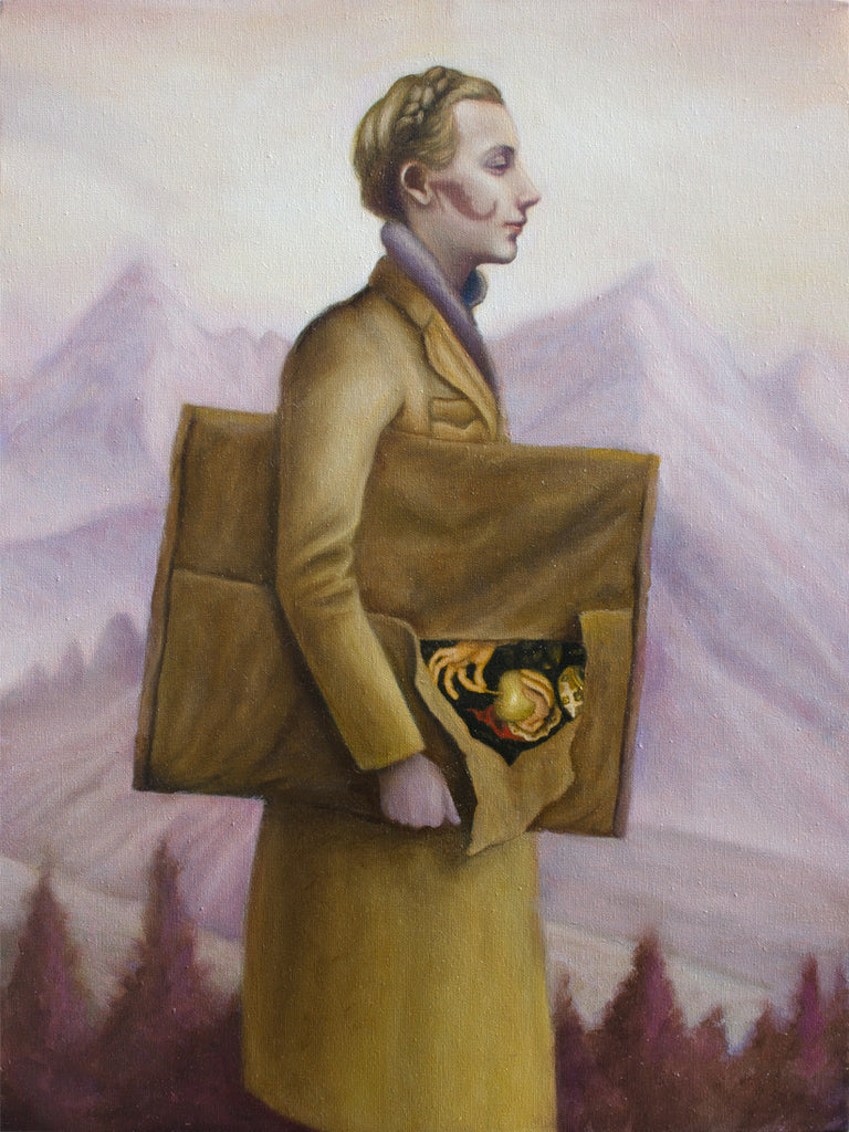 Michael Ramstead - "Girl with Boy with Apple" - Spoke Art