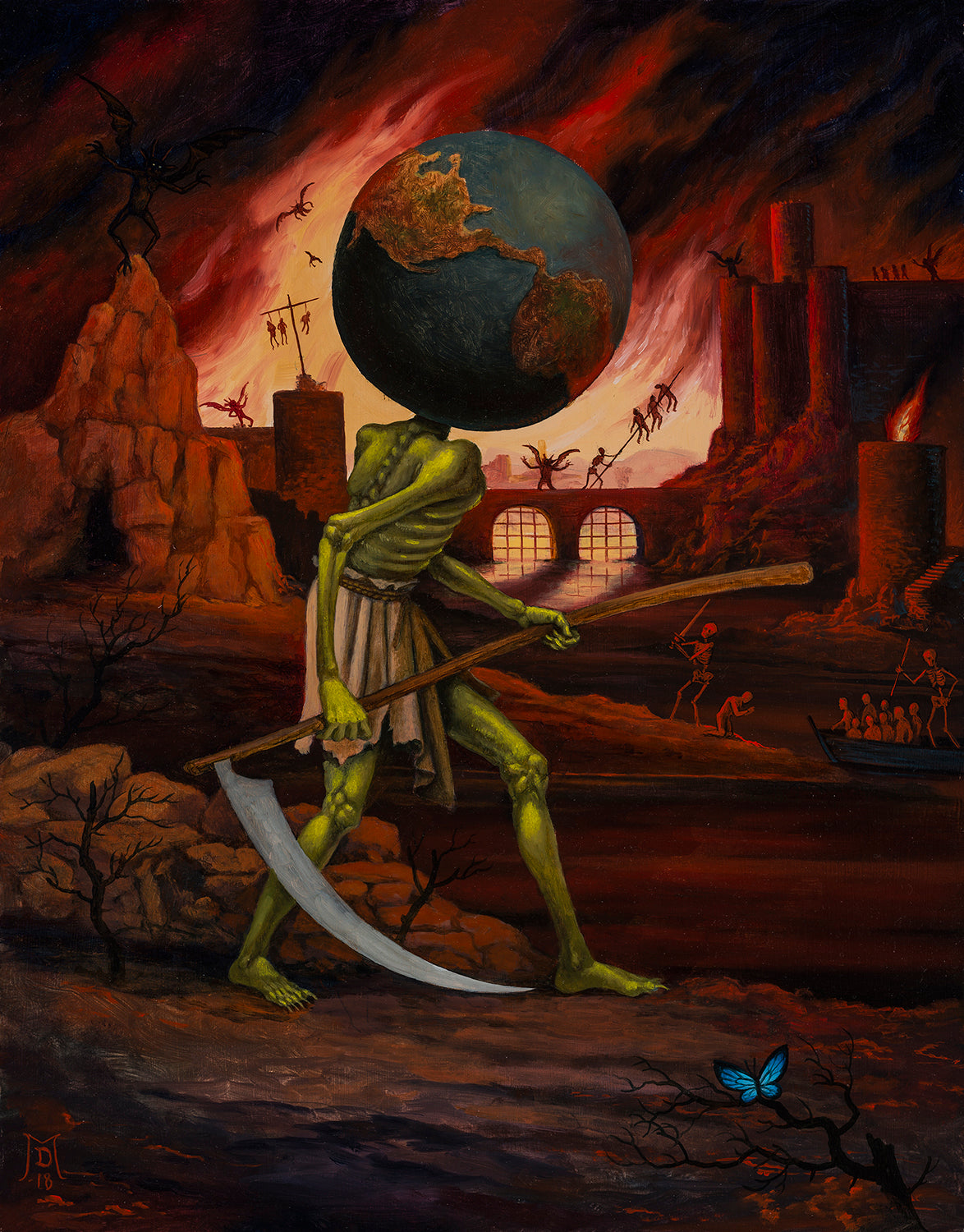 Mike Davis - "A Very Stable Genius" - Spoke Art