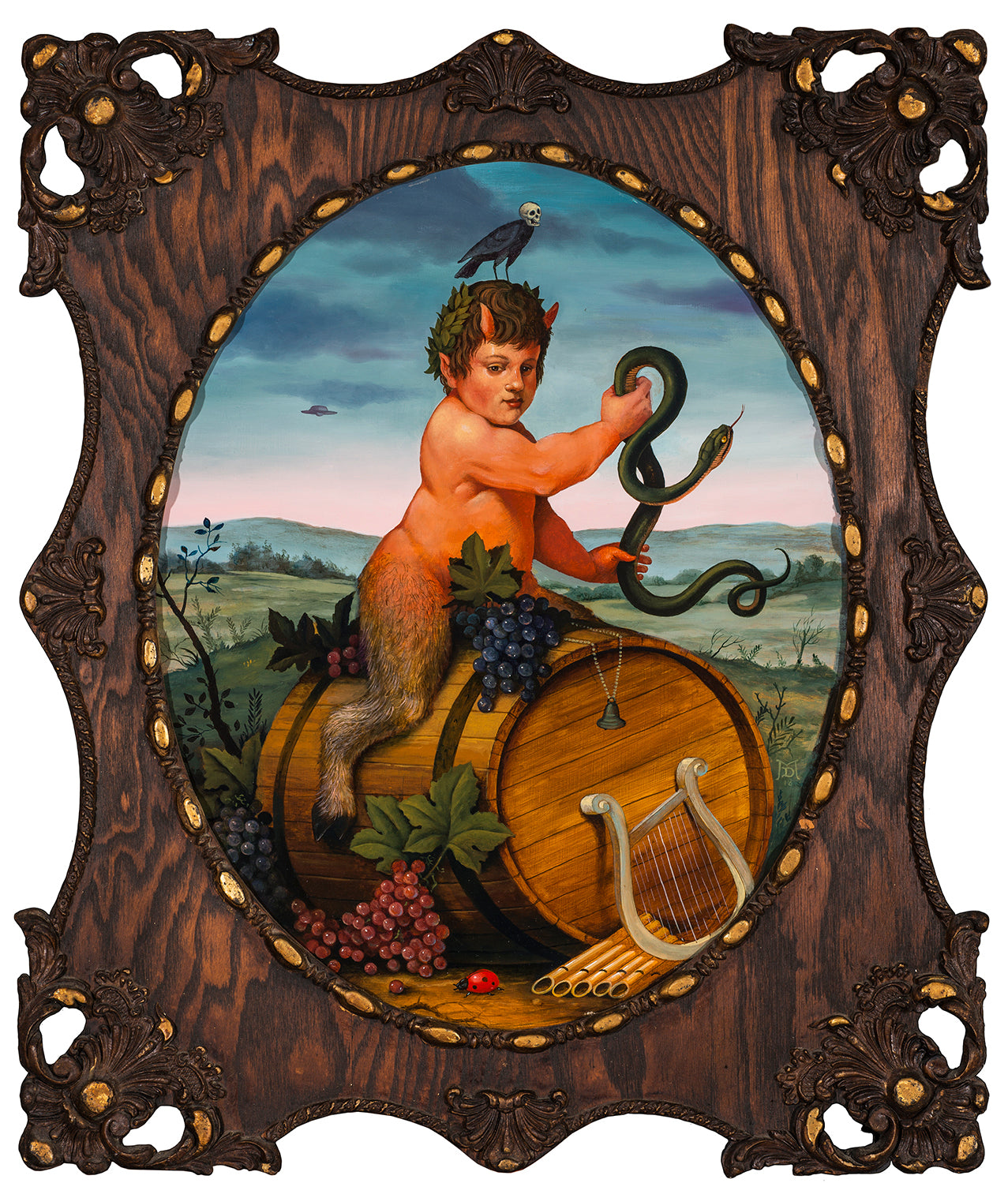 Mike Davis - "Silver Spoons Feed Dangerous Mouths" - Spoke Art