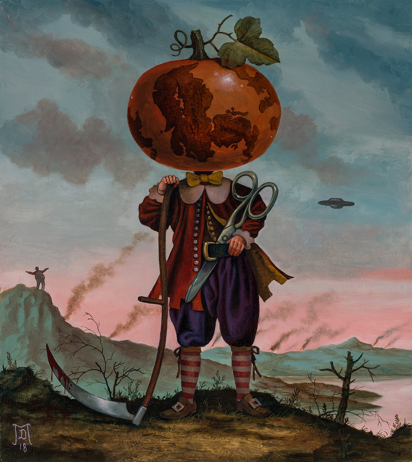 Mike Davis - "The Orange Menace" - Spoke Art
