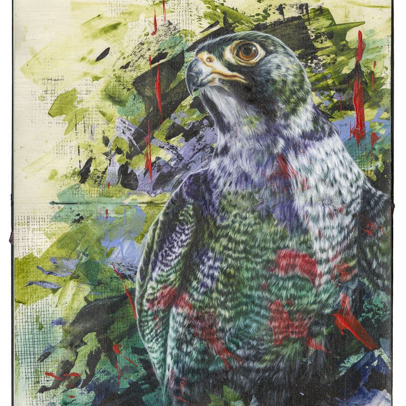 Alex Louisa - "Peregrine Green" - Spoke Art