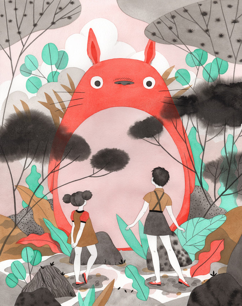 Monica Garwood - "Totoro" - Spoke Art