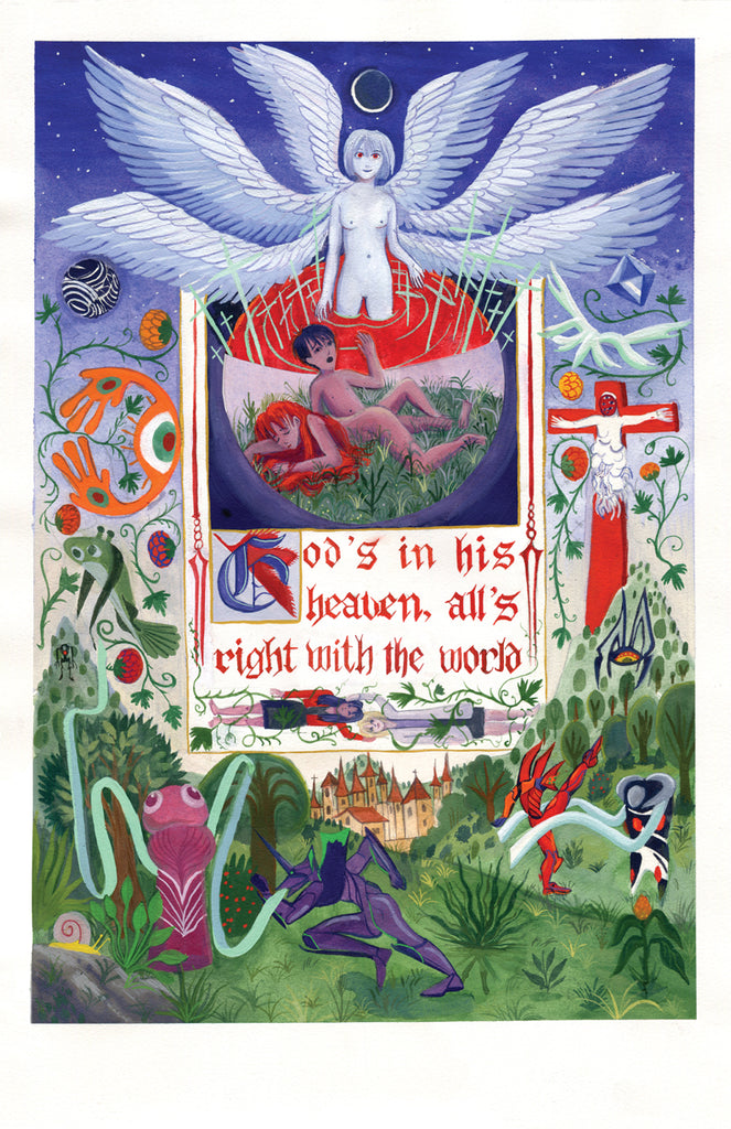 Lily Padula - "God's In His Heaven, All's Right In The World" Print - Spoke Art