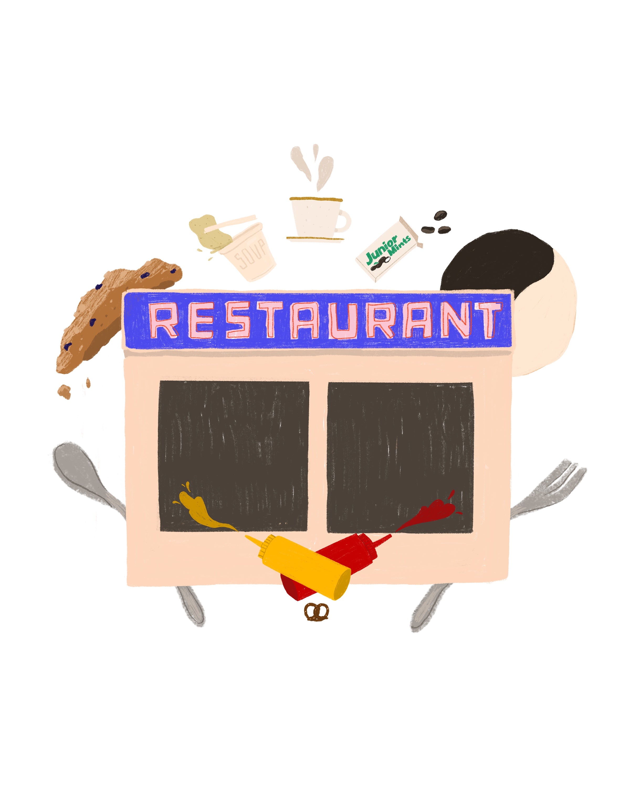 Nan Lawson - "Seinfood" - Spoke Art