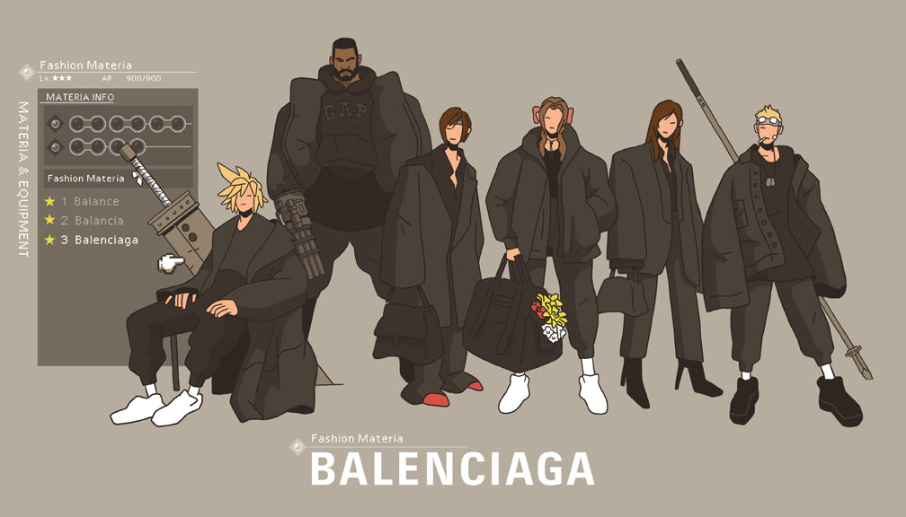 Nick Stokes - "Balance, Balencia, Balenciaga" Print - Spoke Art