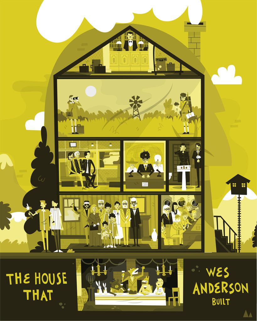 Nick Stokes - "The House that Wes Anderson Built" - Spoke Art