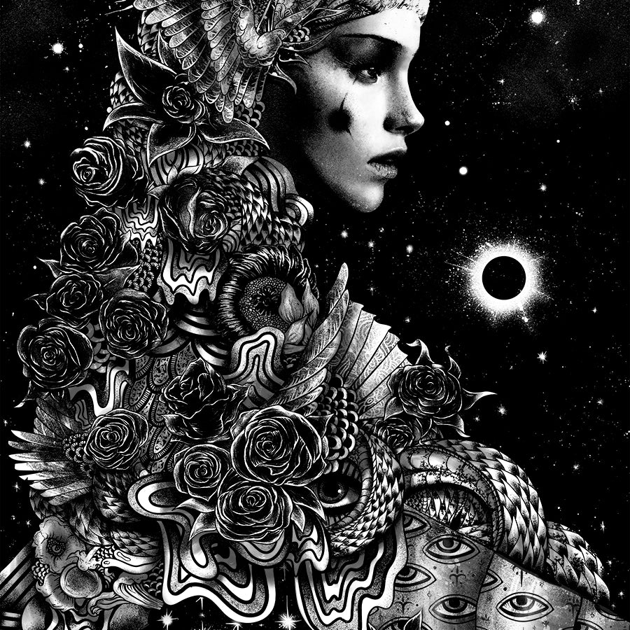 Nikita Kaun- "Deity II" - Spoke Art