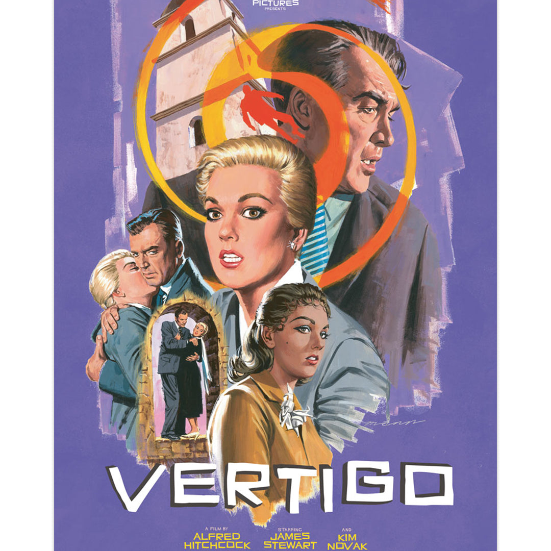 Paul Mann Vertigo limited edition print for Roxie Theater San Franisco