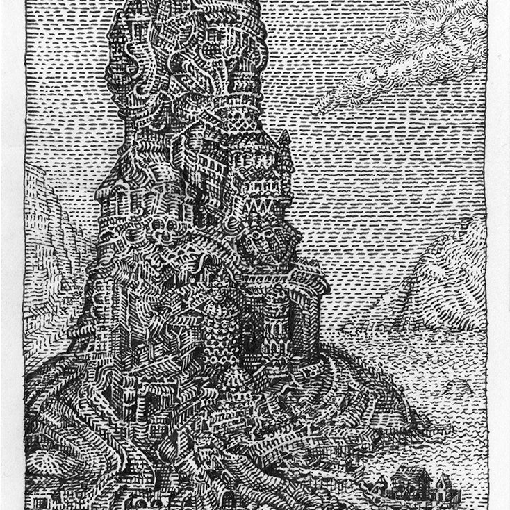 David Welker - "The Port Town" - Spoke Art