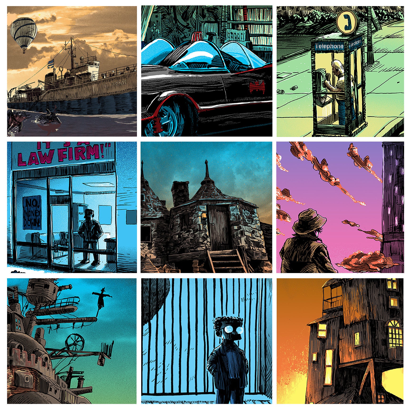 Tim Doyle - UnReal Estate V Complete Regular Set - Spoke Art