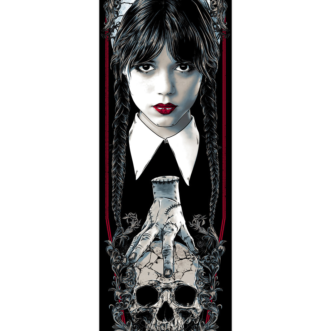 Rhys Cooper - "Wednesday Addams" prints - Spoke Art