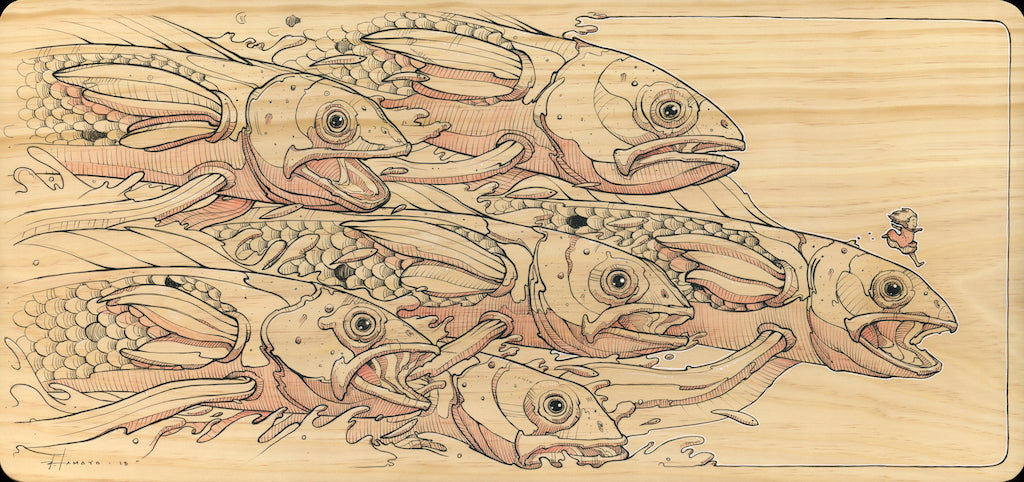 Roland Tamayo - "Ponyo's Leap" - Spoke Art