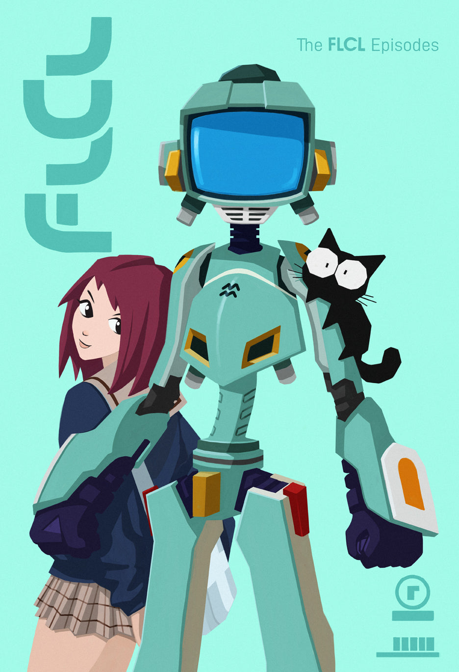 Ruel Pascual - "FLCL" Print - Spoke Art