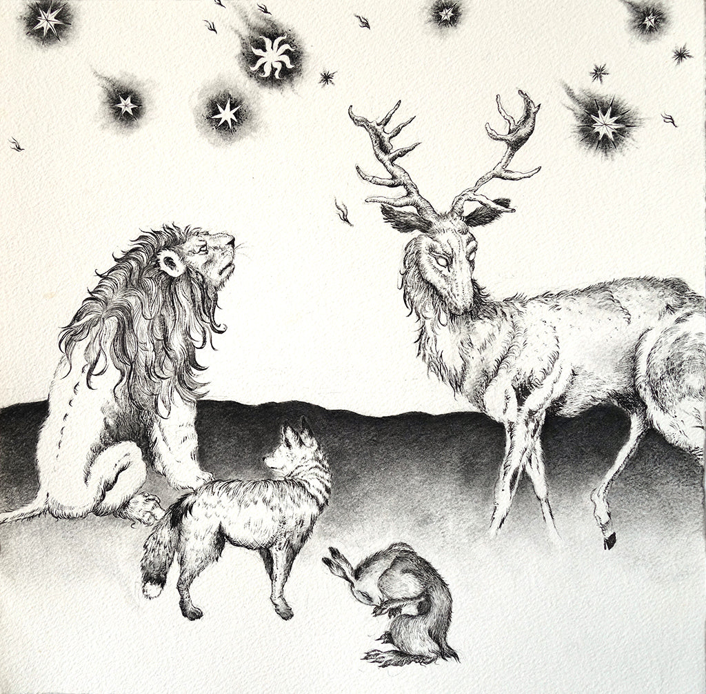 Rui Matsunaga - "Underneath the Sky That's Ever Falling Down" - Spoke Art