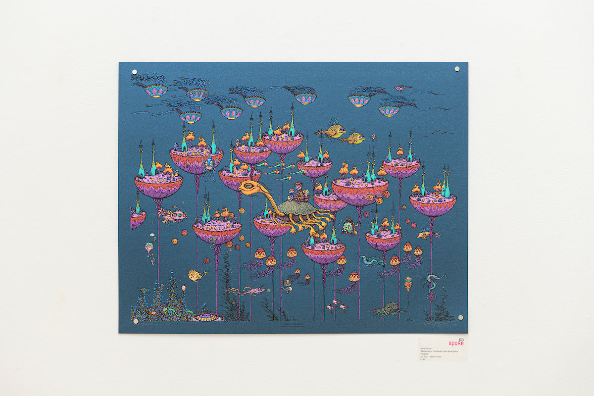 Marq Spusta - "Distanced in the Depths" - Spoke Art