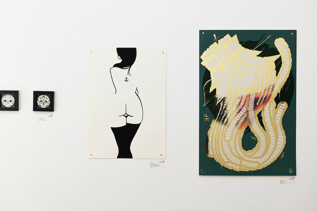 Petites Luxures - "Anchor and Black Stockings" - Spoke Art