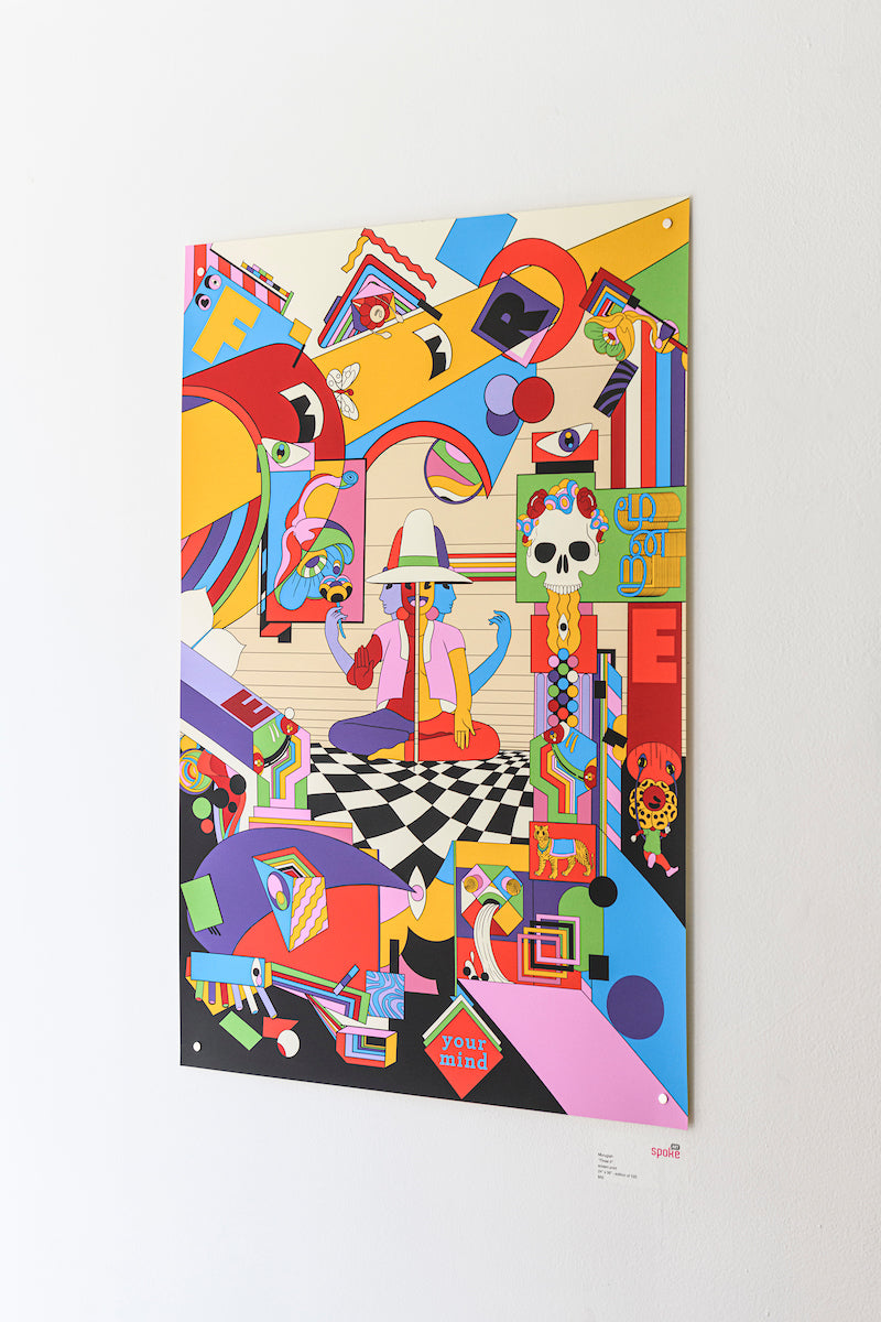 Murugiah - "Three II" - Spoke Art