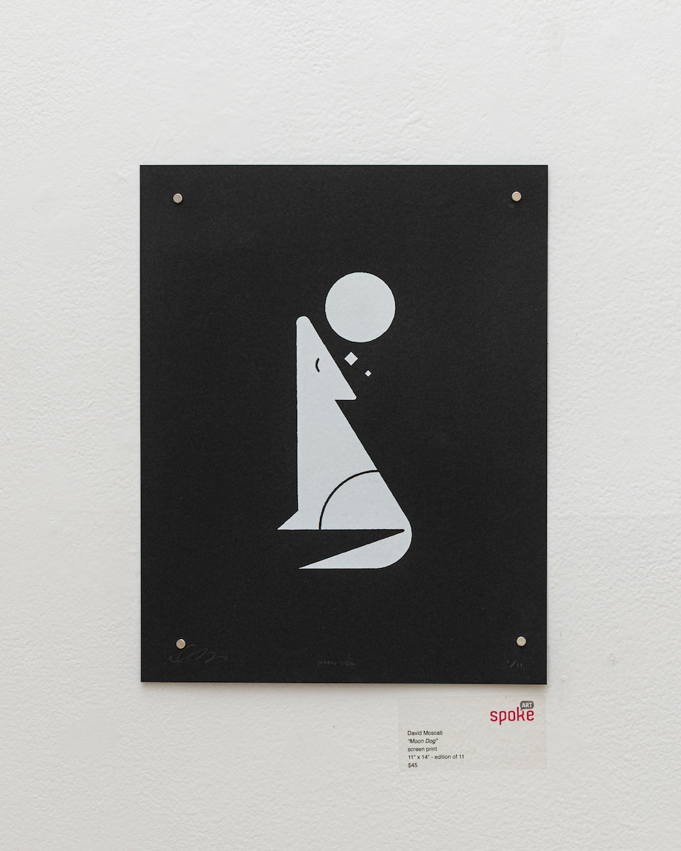 David Moscati - "Moon Dog" - Spoke Art