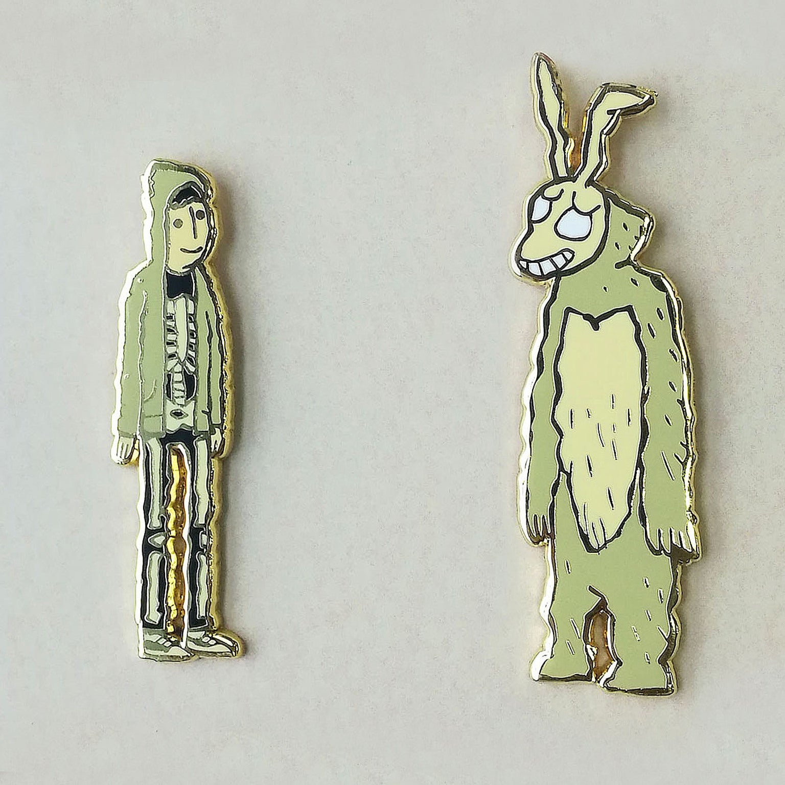 Scott C. - "The Dark Rabbit" Enamel Pin Set - Spoke Art