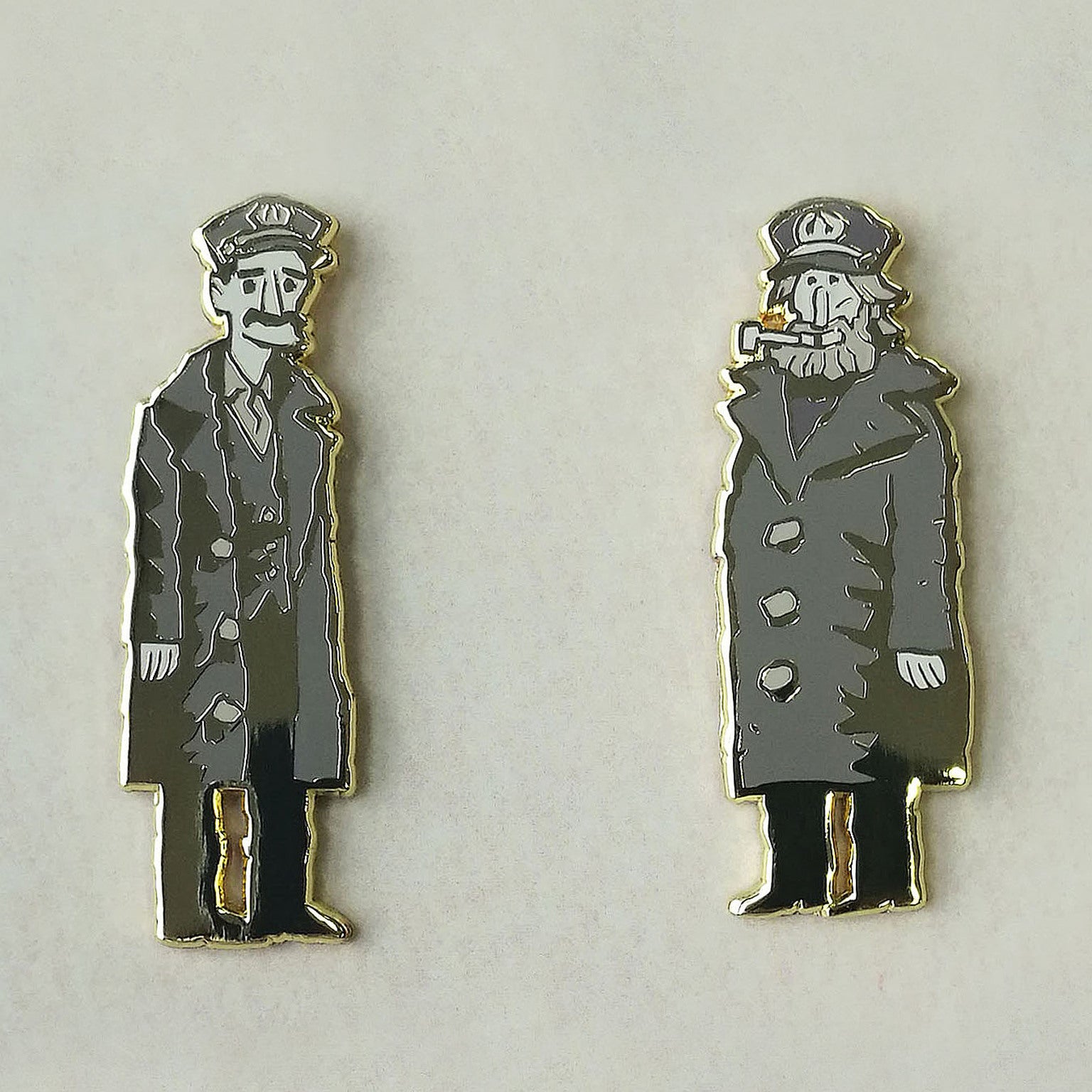Scott C. - "The Island Roommates" Enamel Pin Set - Spoke Art