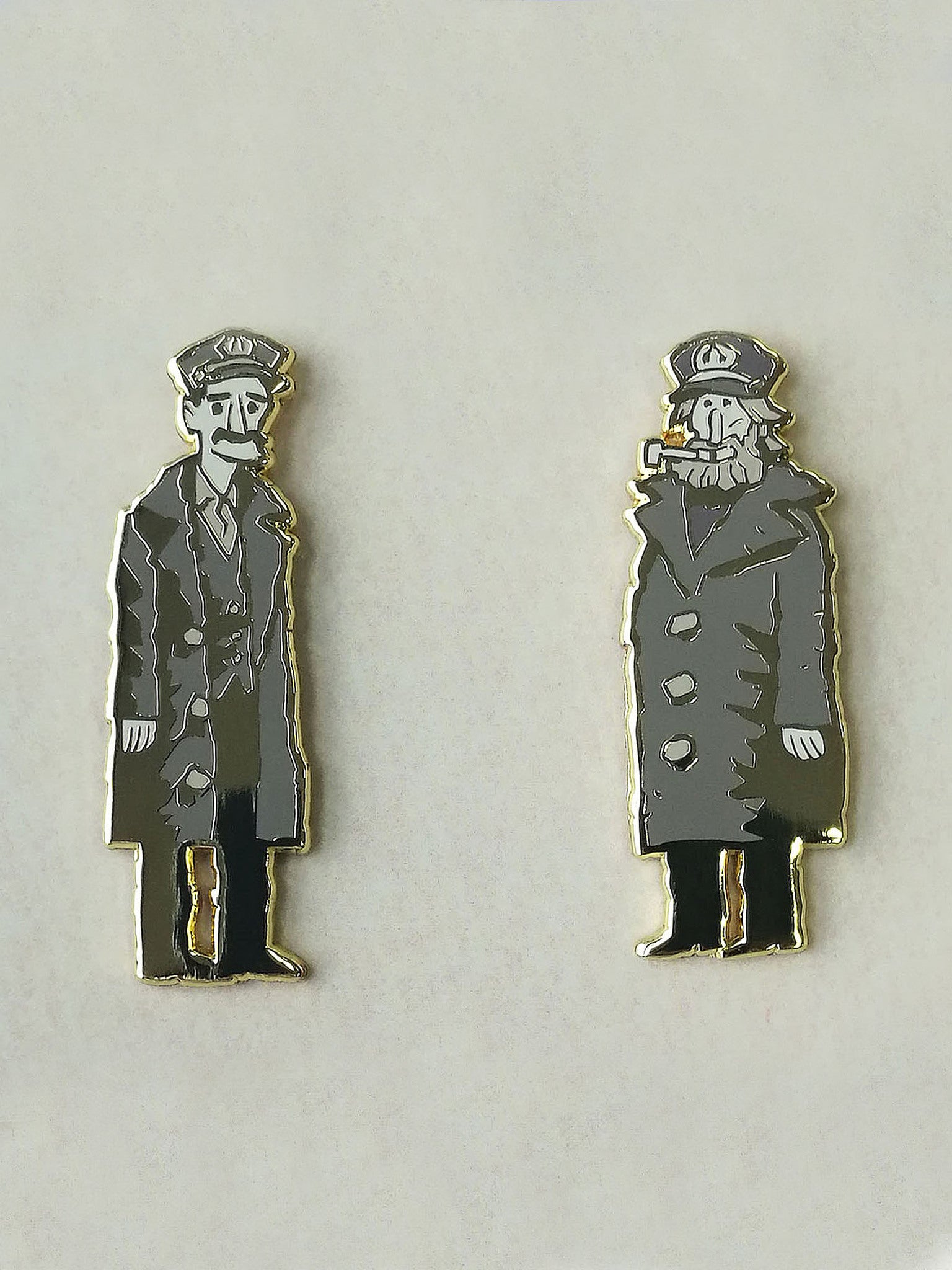 Scott C. - "The Island Roommates" Enamel Pin Set - Spoke Art