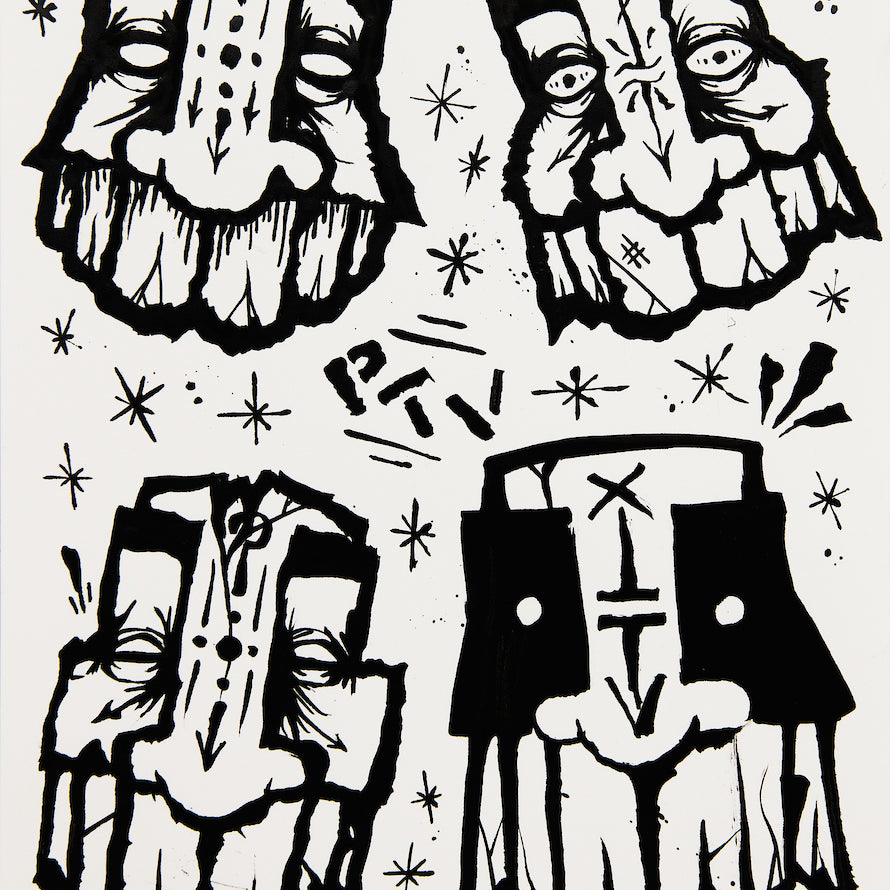 GATS - "Spear and Pulp #6" - Spoke Art