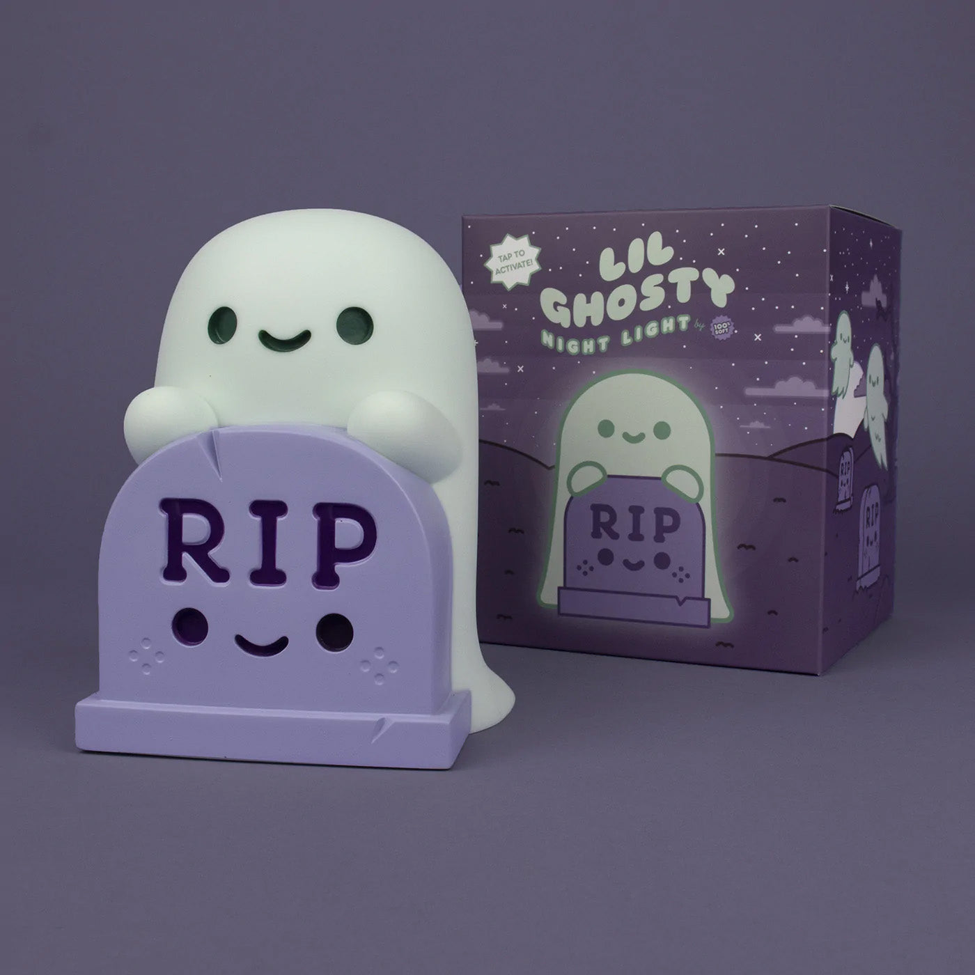 100% Soft - "Lil Ghosty" Night Light - Spoke Art