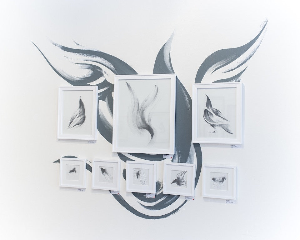 Megan Wolfe - "Wings & Pieces #15" - Spoke Art