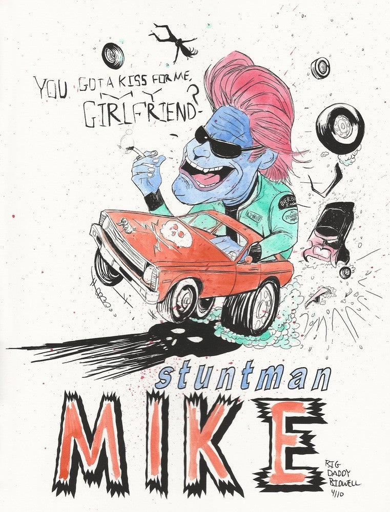 Isaac Bidwell - "Stuntman Mike" #4 - Spoke Art
