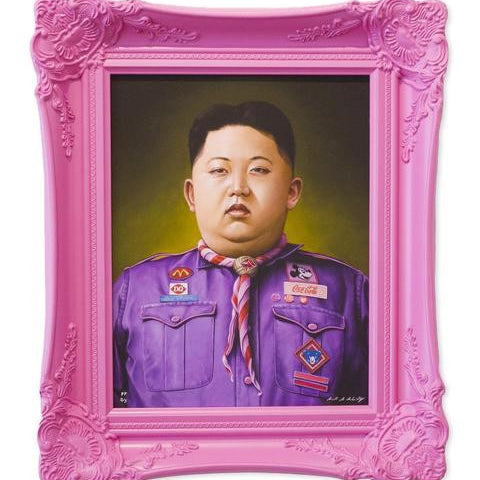 Scott Scheidly - "Kim Jong Un" Fine Art Print - Spoke Art