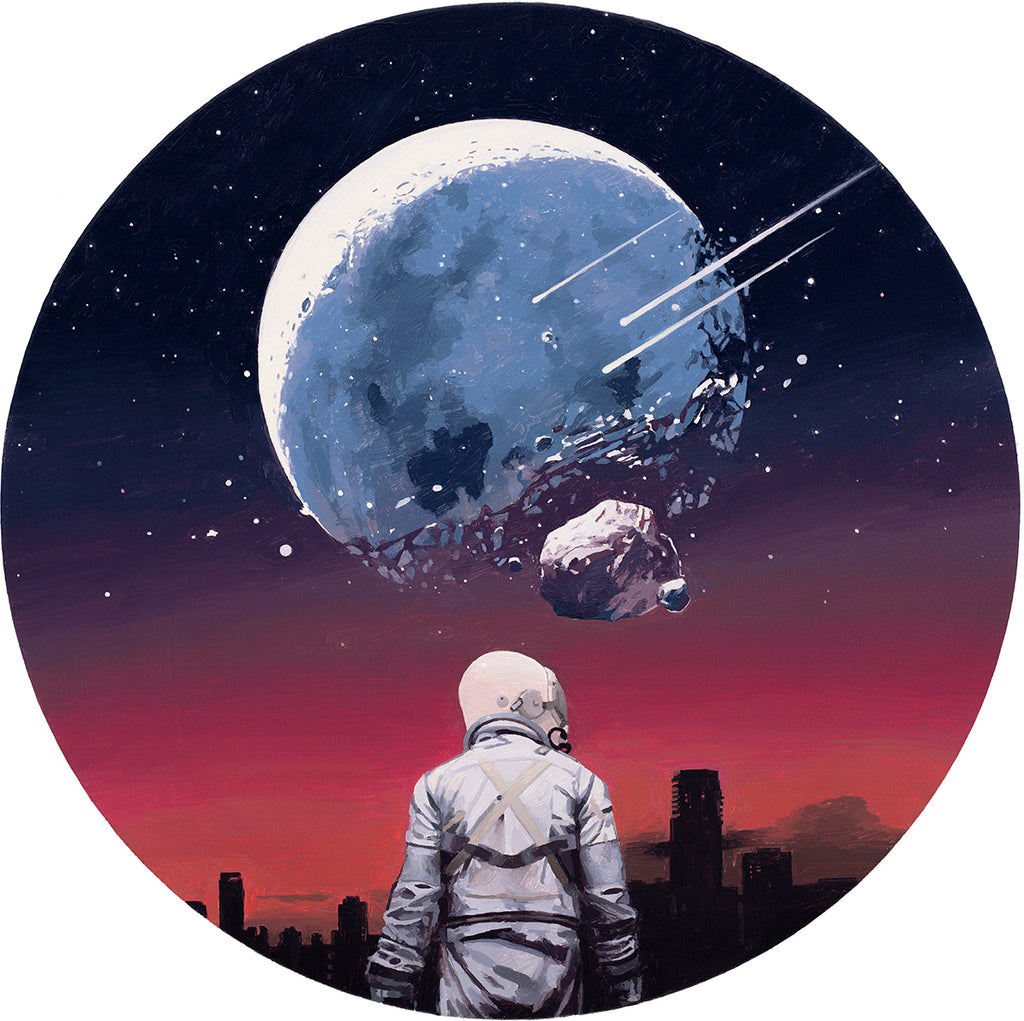 Scott Listfield - "Moon Tondo" - Spoke Art