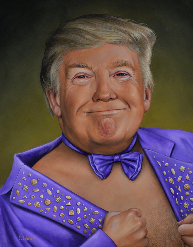 Scott Scheidly - "Donald Trump" - Spoke Art