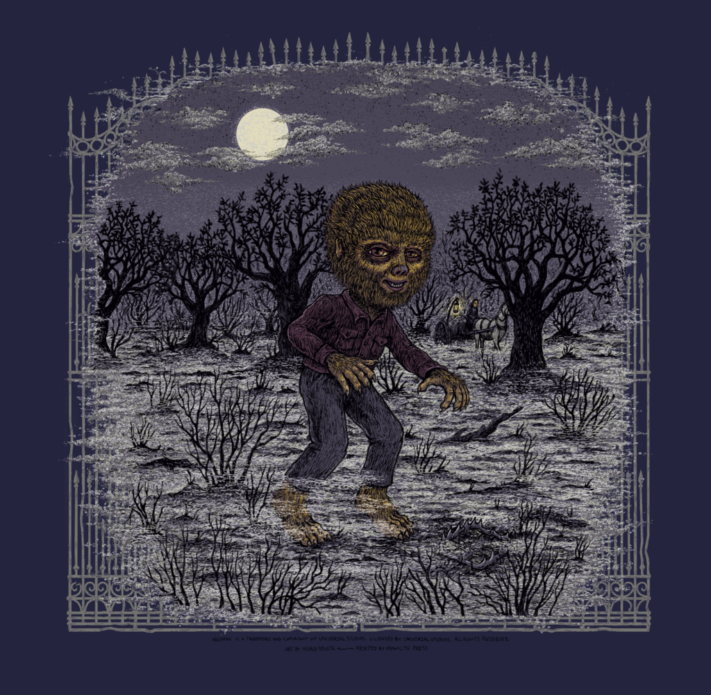 Marq Spusta - "The Wolfman" - Spoke Art