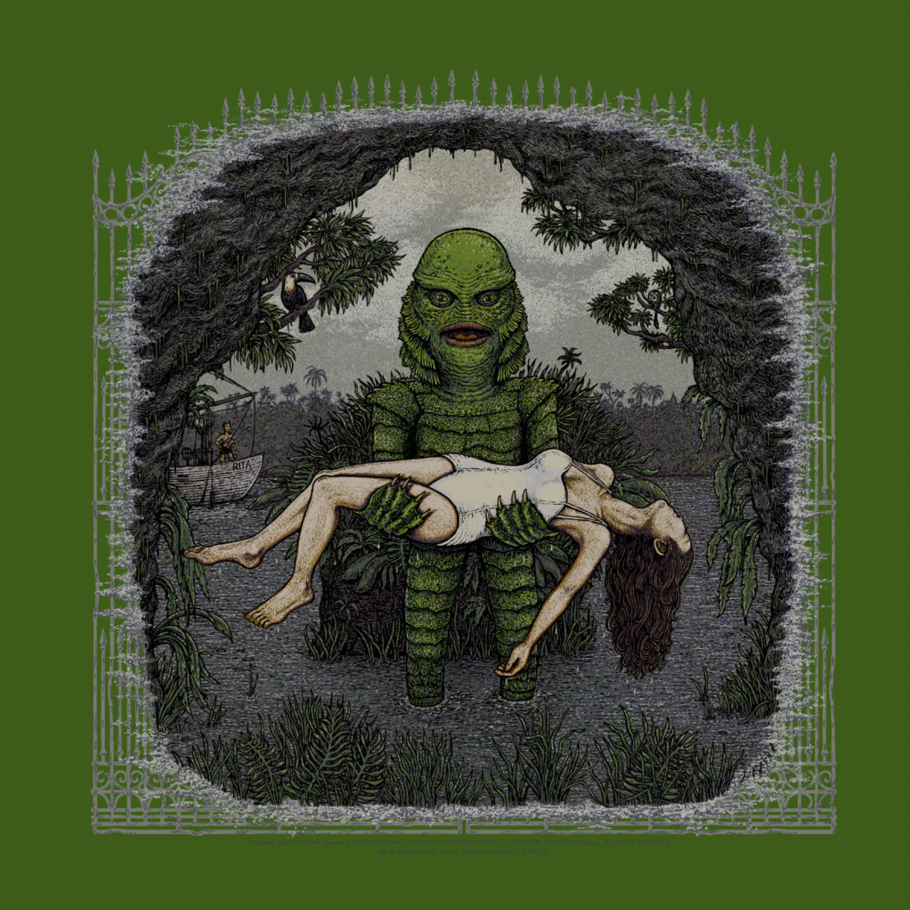 Marq Spusta - "The Creature from the Black Lagoon" - Spoke Art