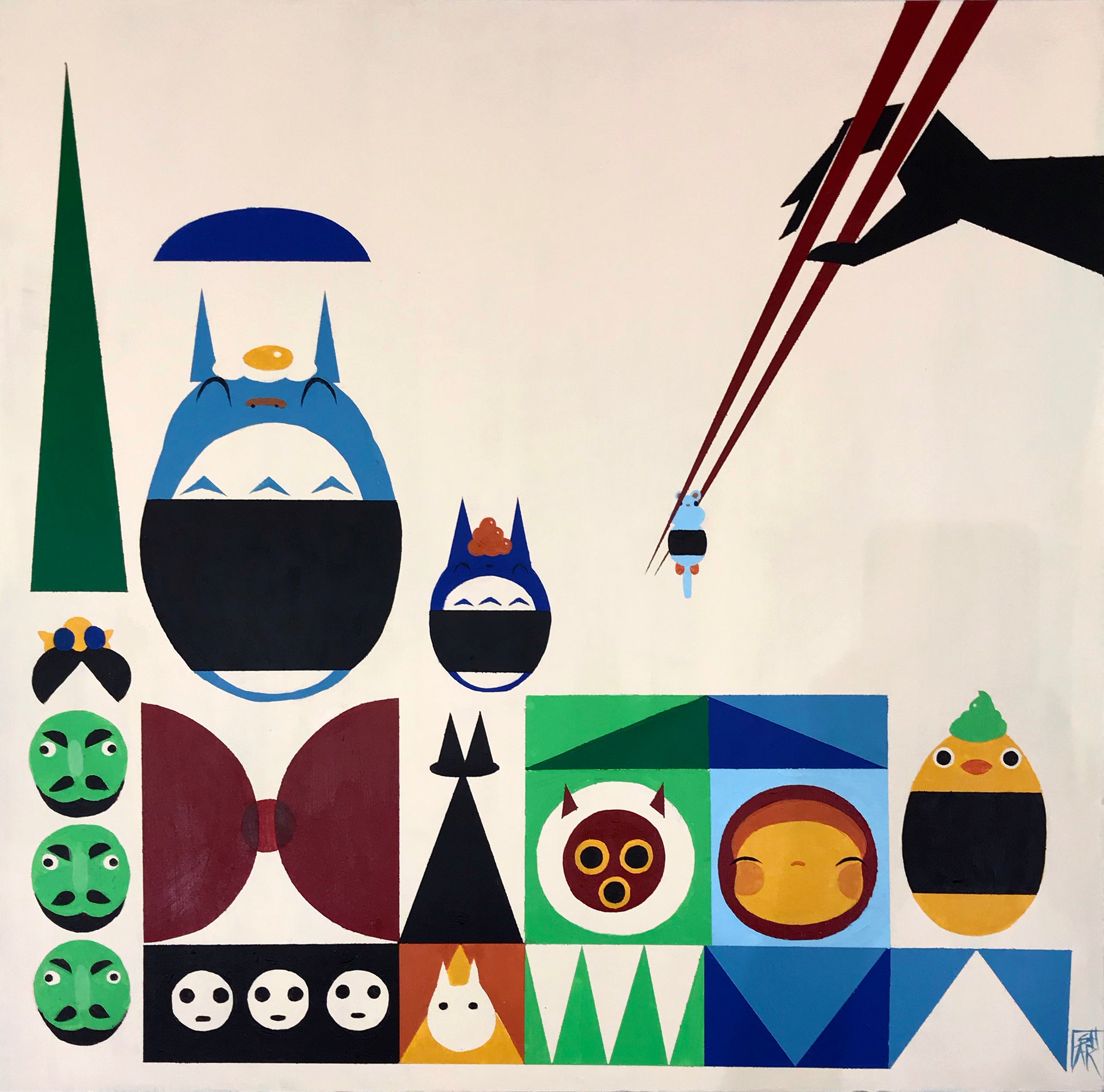 Shar Tuiasoa - "Hayao Bento" - Spoke Art