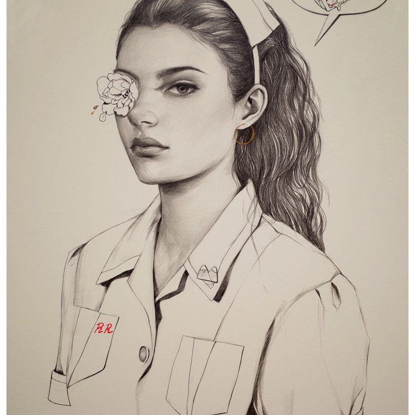 Helice Wen - "Shelly" (print) - Spoke Art