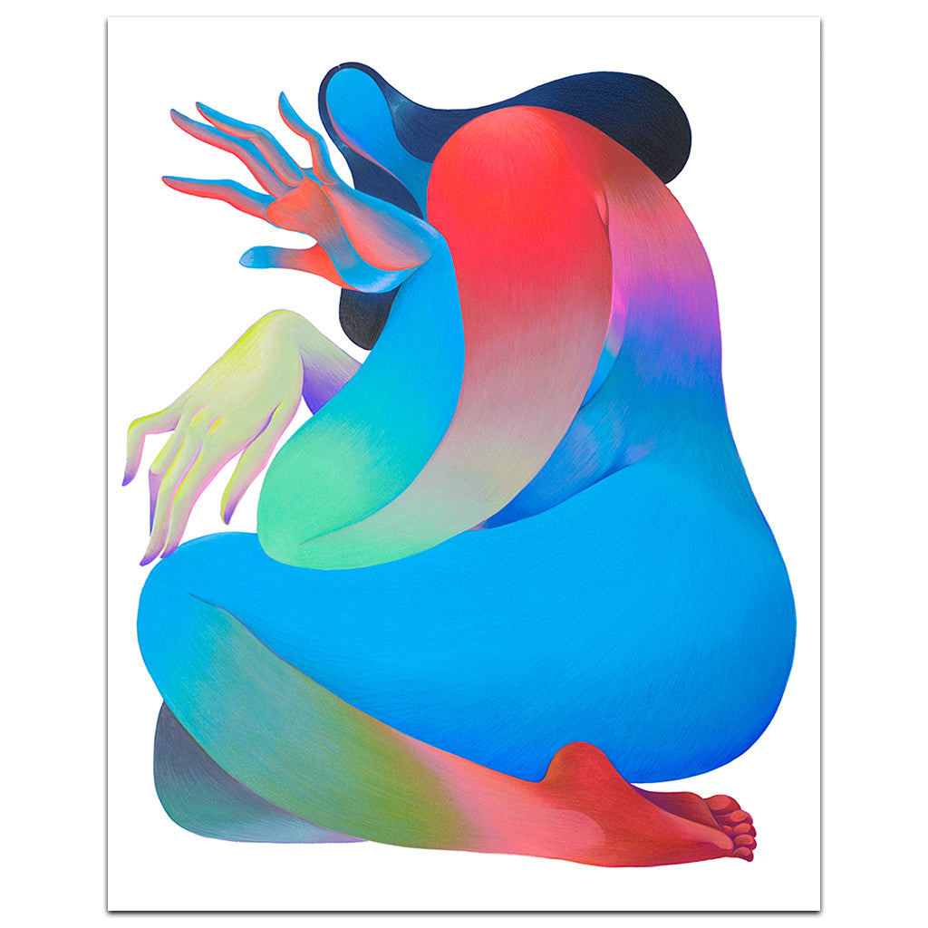 Hanna Lee Joshi - "I'm a Little Shy...But That's OK" print - Spoke Art