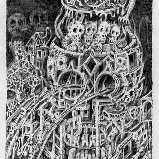 David Welker - "Skull Factory" - Spoke Art