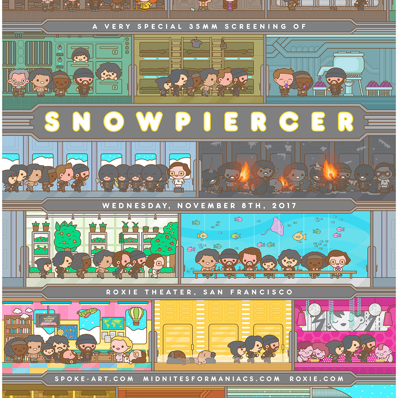 100% Soft - "Snowpiercer" - Spoke Art