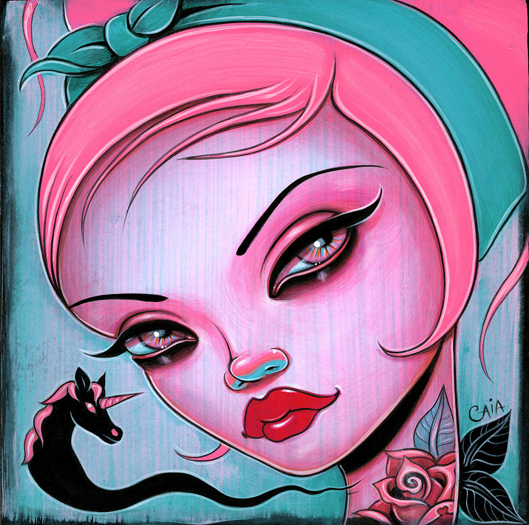"Mrs. Pink" - Spoke Art