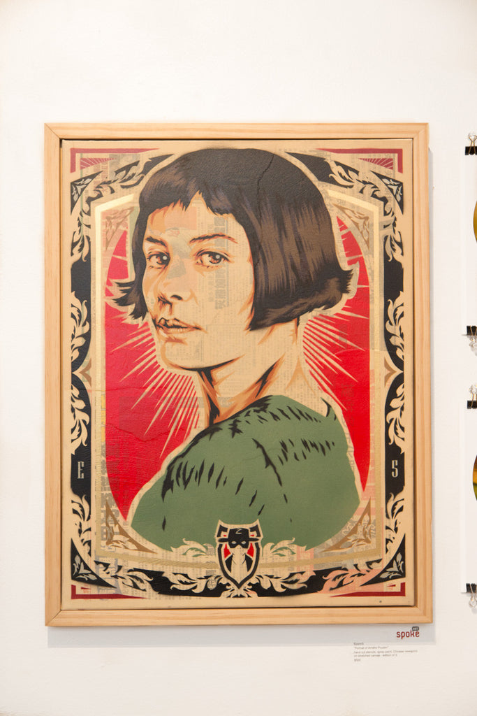 Epyon5 - "Portrait of Amélie Poulain" - Spoke Art