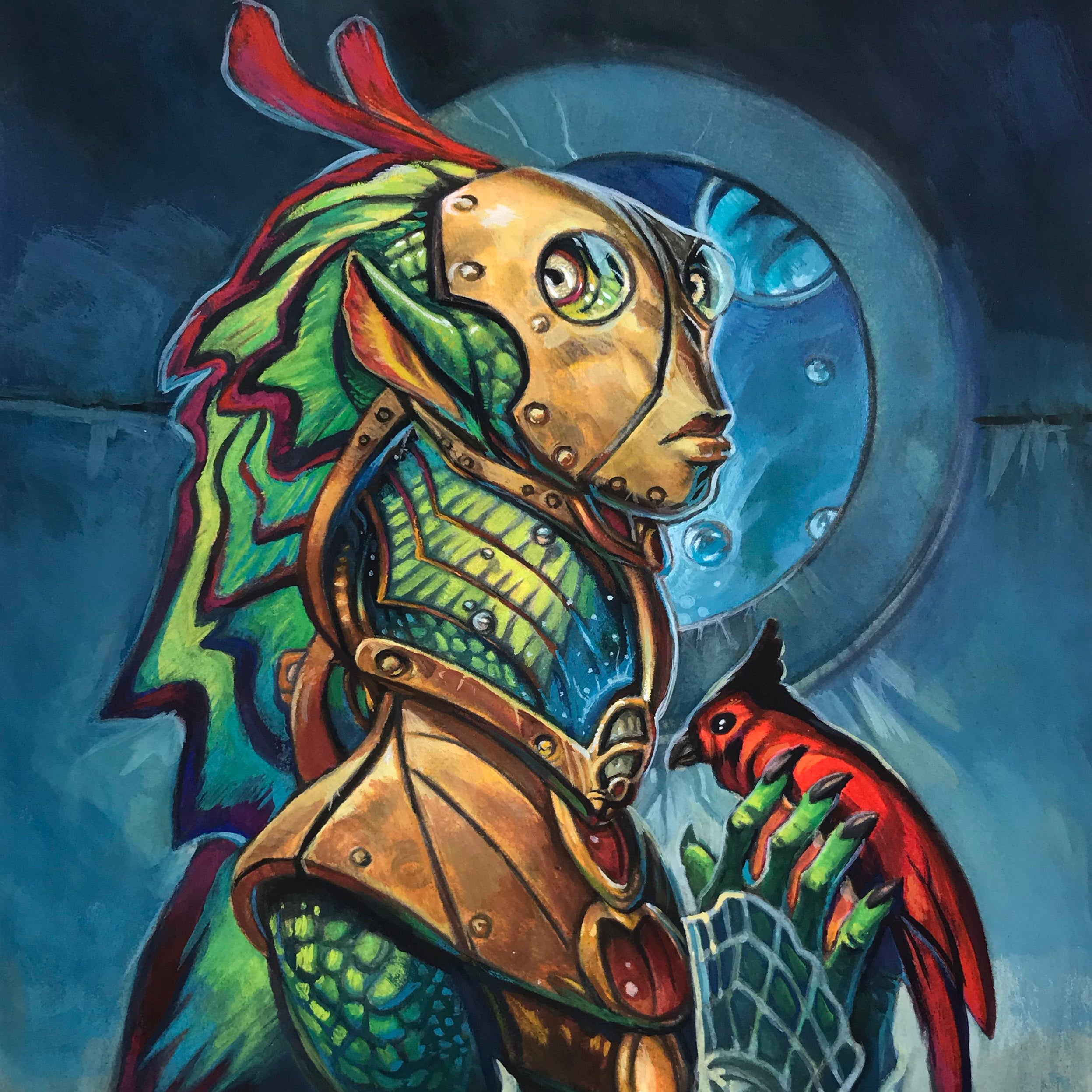 Steve Ellis - "The Tourist" - Spoke Art