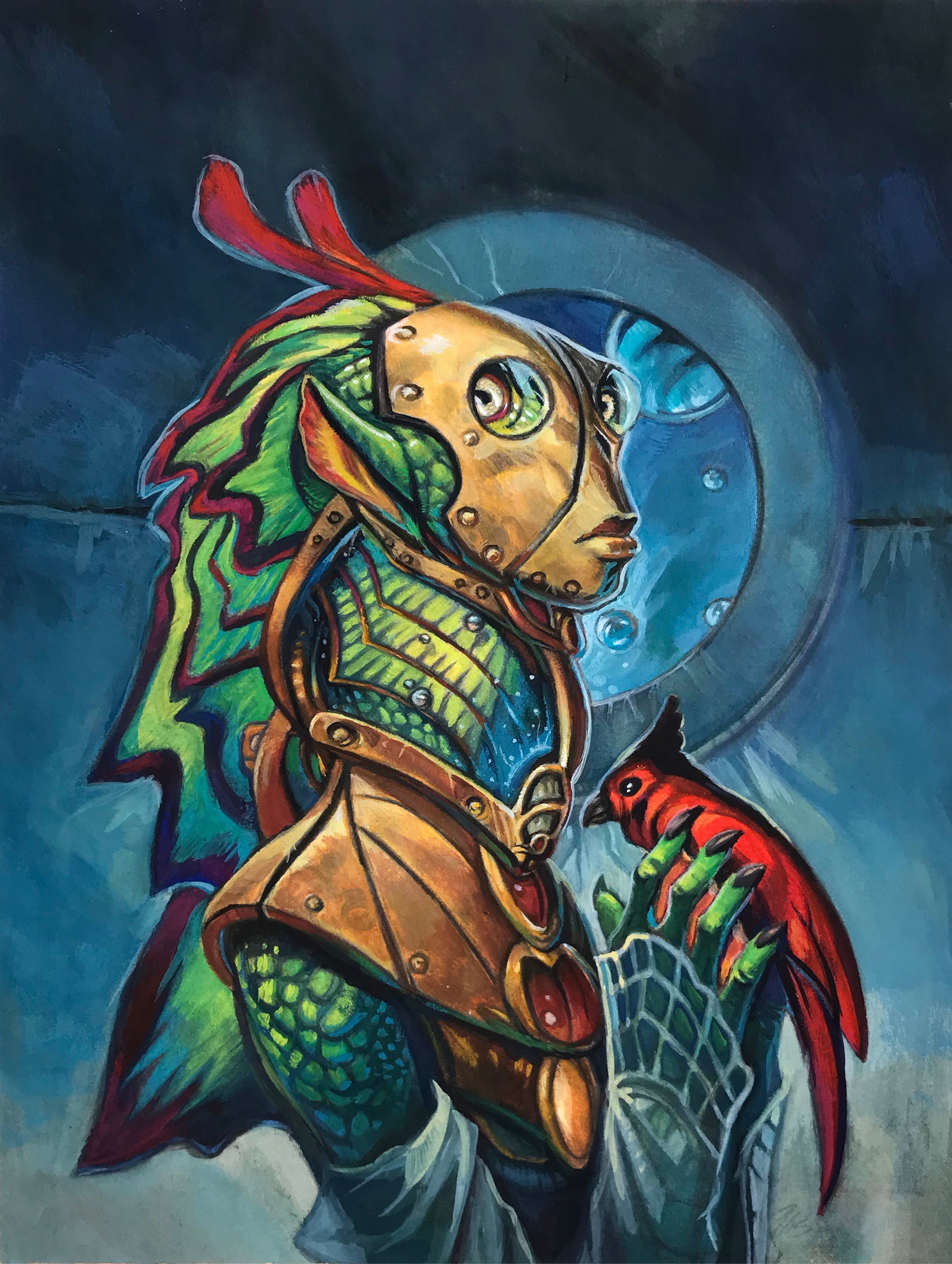 Steve Ellis - "The Tourist" - Spoke Art