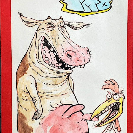 TMO - "Cow N Chicken" - Spoke Art