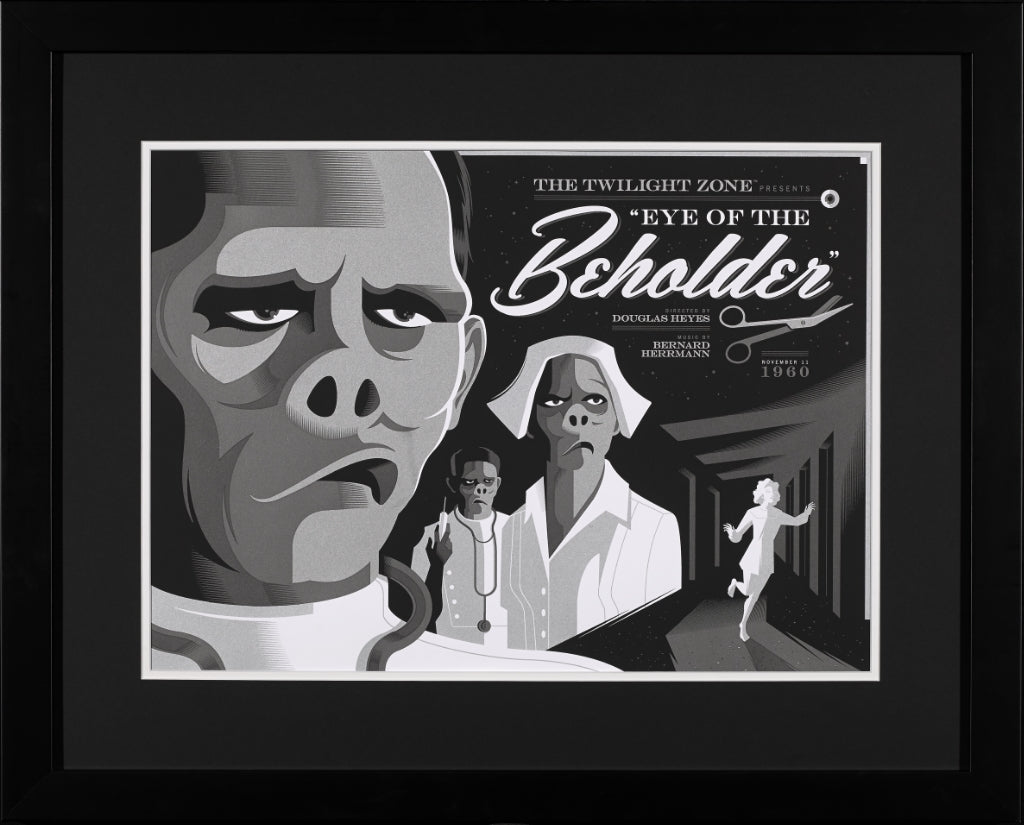 Tom Whalen - "Eye of the Beholder" - The Twilight Zone - Spoke Art