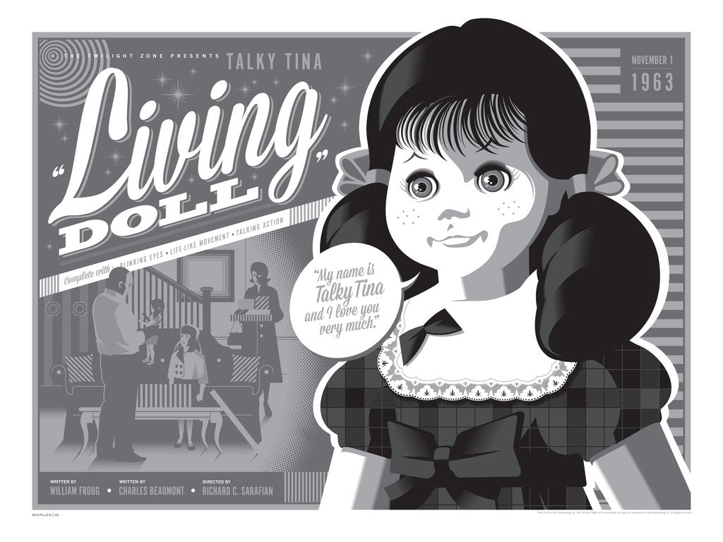 Tom Whalen - "Living Doll" - The Twilight Zone - Spoke Art