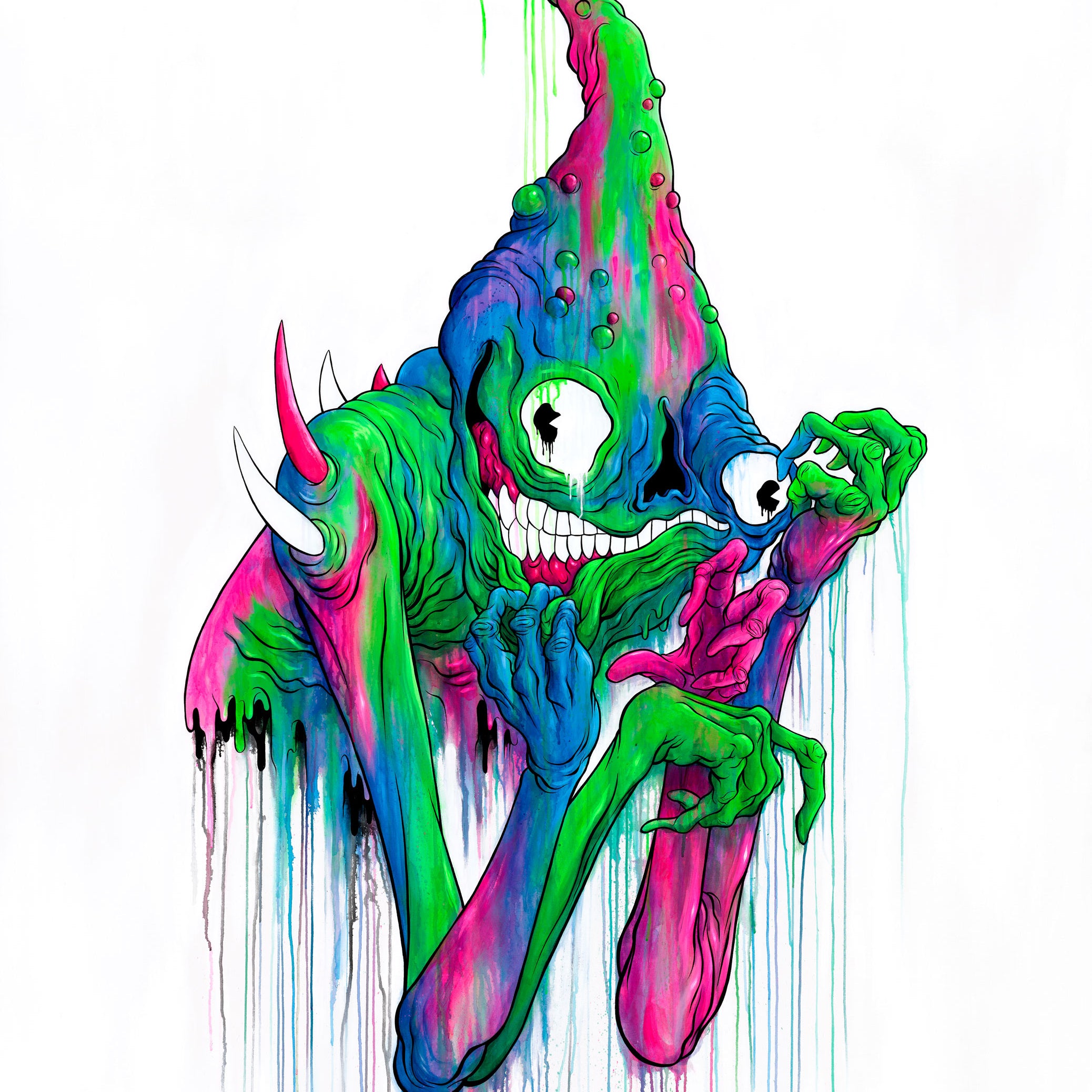 Alex Pardee - "The Amazing Benathan" - Spoke Art