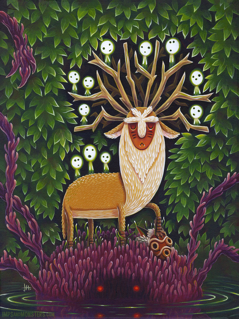 Justin Hillgrove - "The Forest Spirit" - Spoke Art