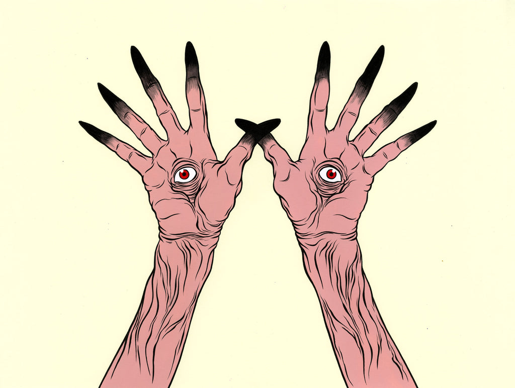 Alex Pardee - "The Hands of Guillermo Del Toro" - Spoke Art